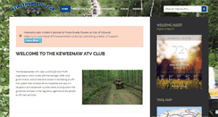 Desktop Screenshot of keweenawatvclub.com